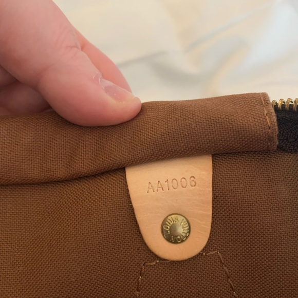 louis vuitton speedy 35 bag comes with box and dust cover - Picture 6 of 9